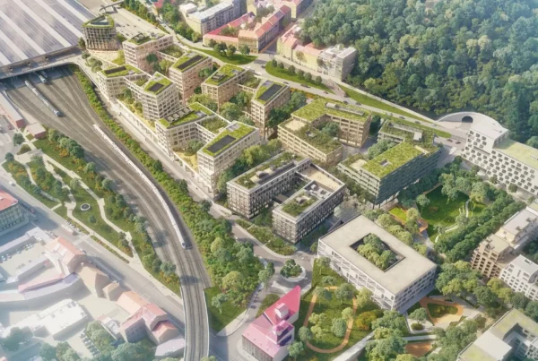 Smíchov city South